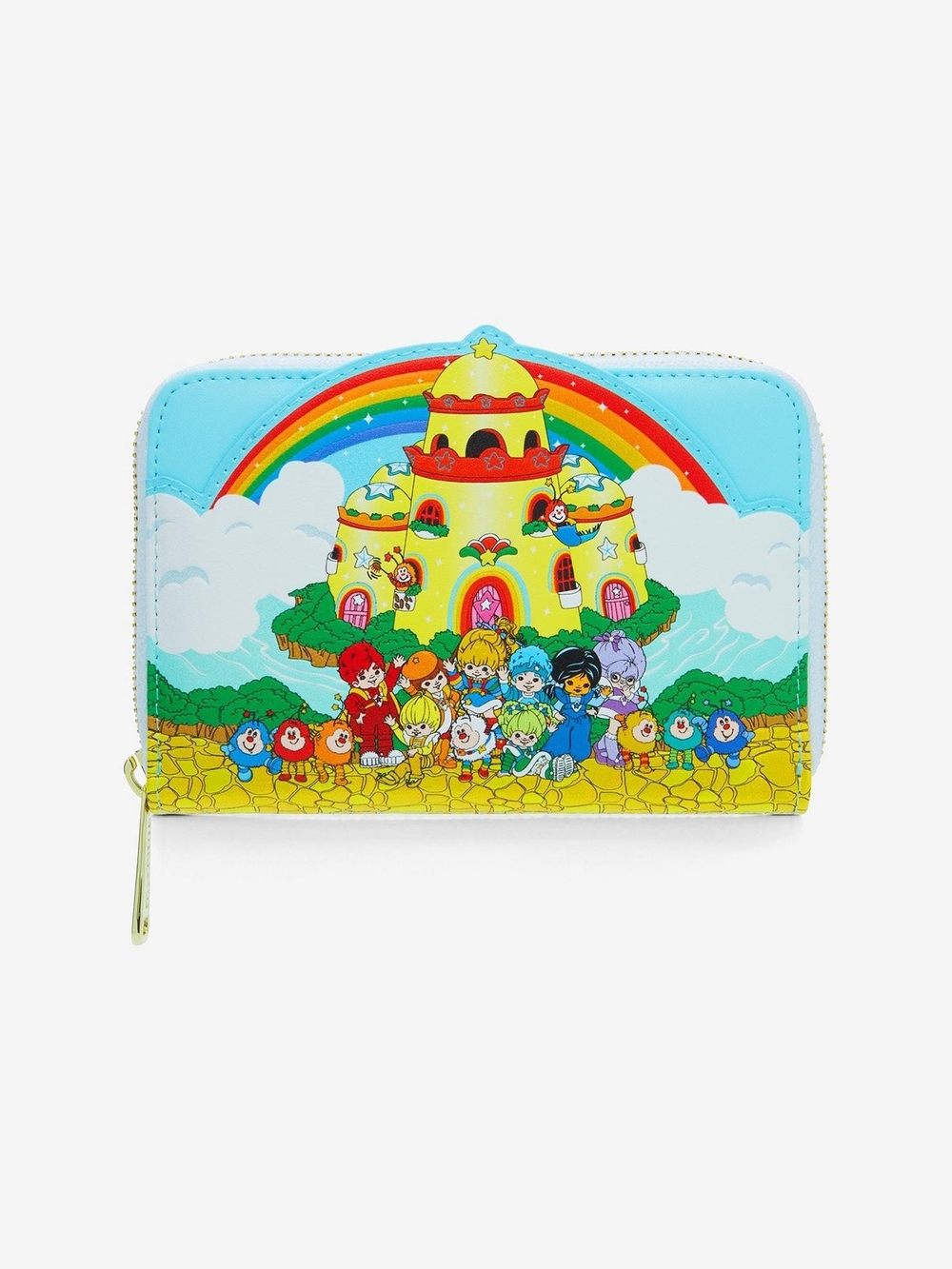 Loungefly Rainbow Brite Castle Zip-Around Wallet NWT